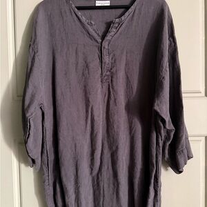 Parachute Charcoal Long Sleeve Kaftan